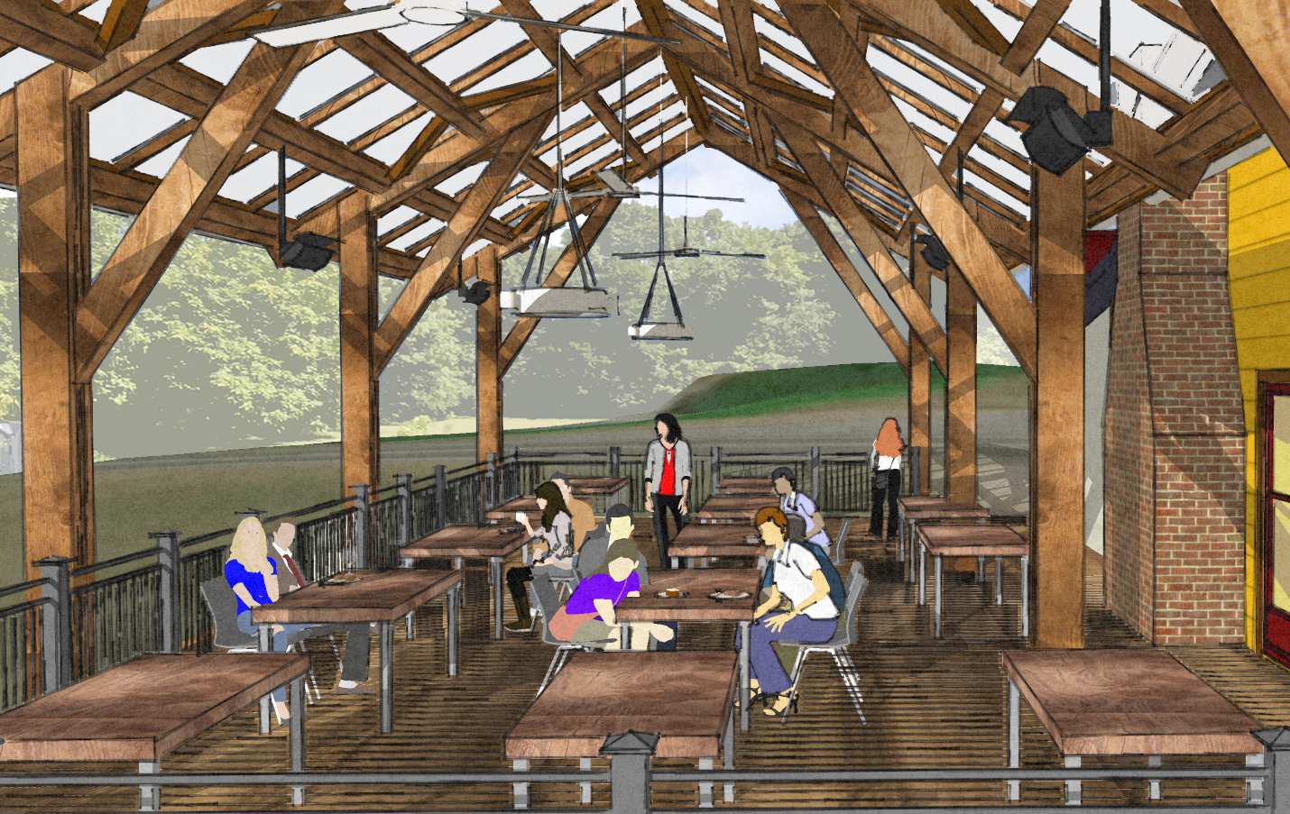 Gunk Haus Pavilion Allen Ross Architecture